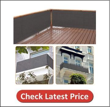 Zimo Sun Protection Weather-Resistant Privacy Screen