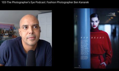 Being Interviewed by Omar Gonzales on Fashion and Fujifilm