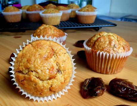 Orange, Date & Oat Muffins