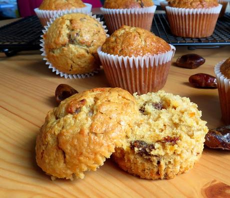 Orange, Date & Oat Muffins