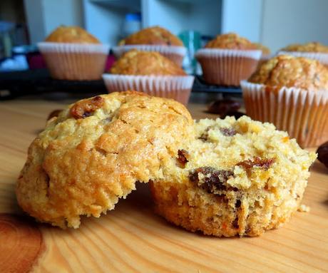 Orange, Date & Oat Muffins