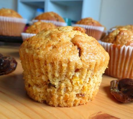 Orange, Date & Oat Muffins