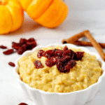 Instant Pot Vegan Pumpkin Rice Pudding