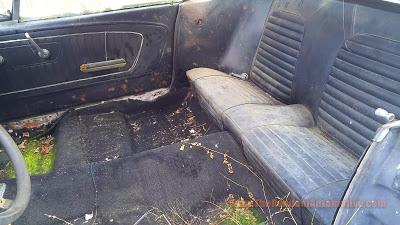 abandoned 1965 mustang rotting in style 200ci inline 6 rust new jersey