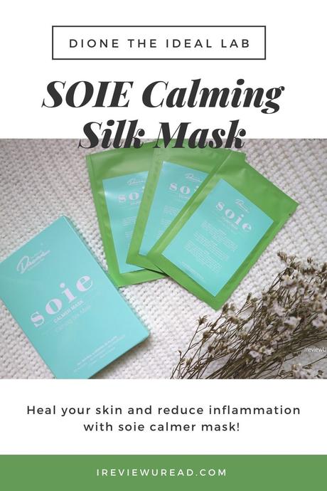 Dione International SOIE Calming Silk Mask Review | Sponsored