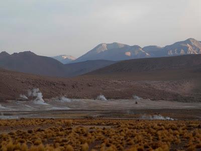 TATIO GEYSERS IN THE ATACAMA DESERT, Chile, by Caroline Arnold at The Intrepid Tourist