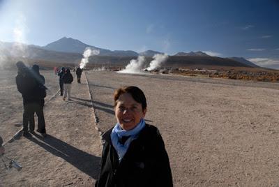 TATIO GEYSERS IN THE ATACAMA DESERT, Chile, by Caroline Arnold at The Intrepid Tourist