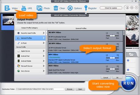 Compress & Reduce 4K/8K mp4 Video Files using Winx Video Converter Compress & Reduce 4K/8K mp4 Video Files using Winx Video Converter