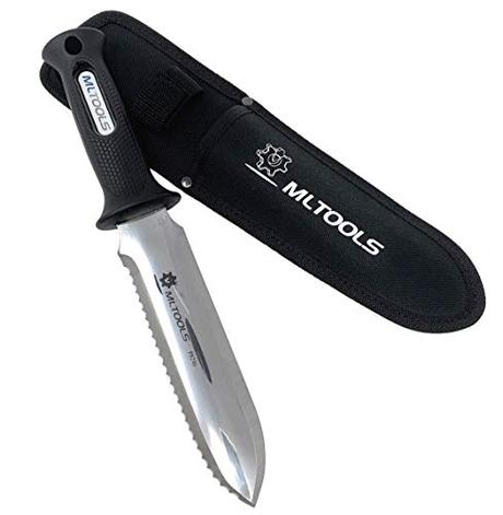 MLTOOLS | Hori-Hori Weeding & Digging Knife for Metal Detector | HD 12.5 inch | Ideal as Harvesting, Pruning, Japanese Gardening Knife, Camping, Hiking, Fishers, Utility, Hunting Knife | P8246