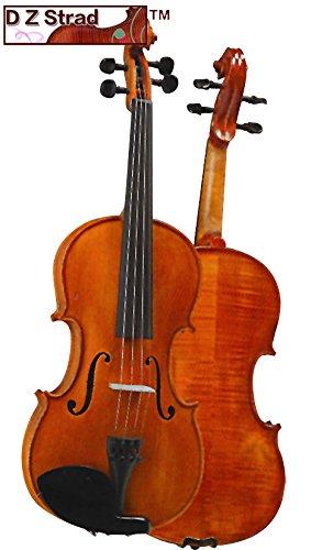 D Z Strad Violin Model 101 with Solid Wood with Case, Bow, and Rosin (1/4 - Size)