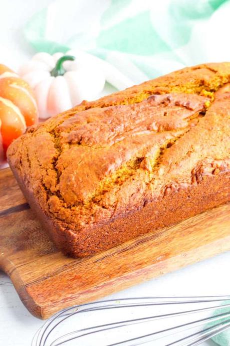 Vegan Pumpkin Bread (Healthy + Easy)