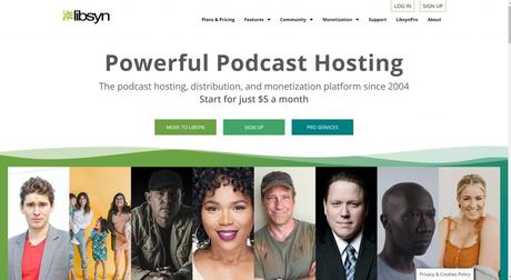 libsyn- free podcast hosting software