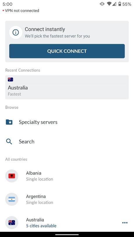 nordvpn download android