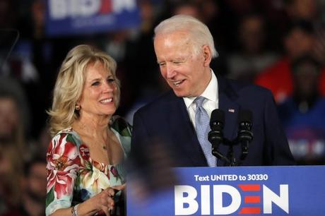 Jill Biden Campaigns In Lansing, Michigan For Her Husband