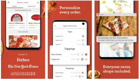 Pizza Delivery App: Six Slices A Day, Happiness Is Your Way!