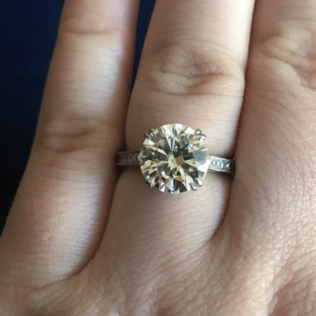 Reset Heirloom Engagement Ring - Paperblog