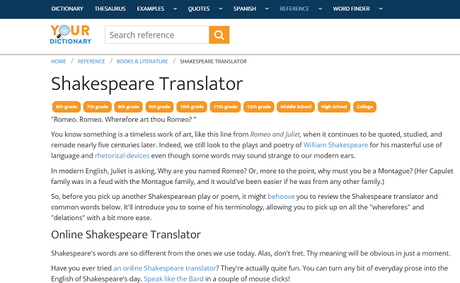 10 Best Shakespeare Translators 2020 (Shakespeare to English translator )