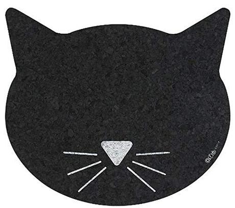 ORE Pet Recycled Rubber Cat Face Placemat