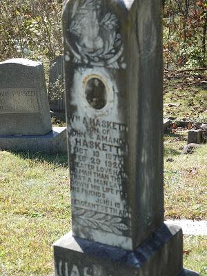 At the Walnut Graveyard