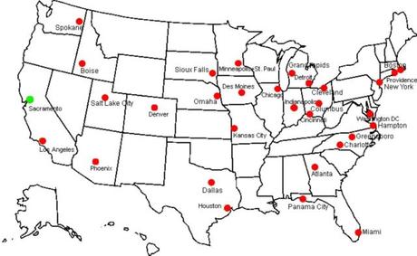 Where is 5G available in the US?
