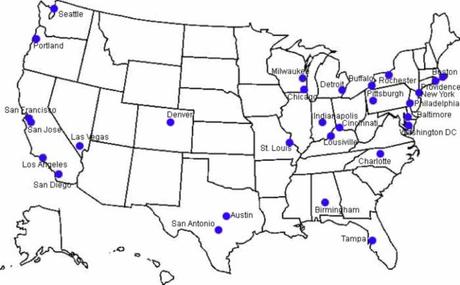 Where is 5G available in the US?
