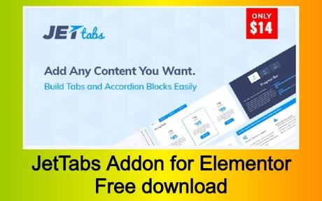 JetTabs Addon for Elementor Free download
