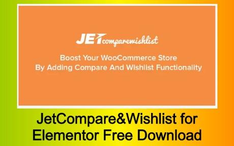 JetCompare&Wishlist for Elementor Free Download