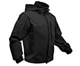 Tactical Pro Supply Conceal Carry Waterproof Jacket -Black (X-Large)