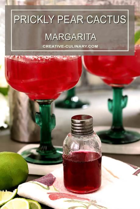 Prickly Pear Margarita Cocktail