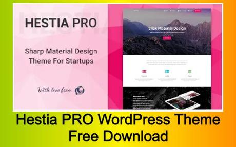 Hestia PRO WordPress Theme Free Download