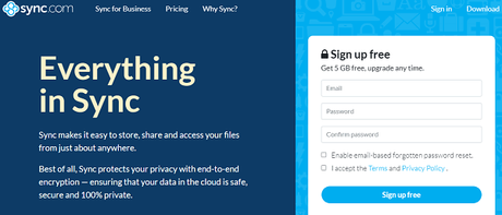 Sync.com-Best Dropbox Alternatives