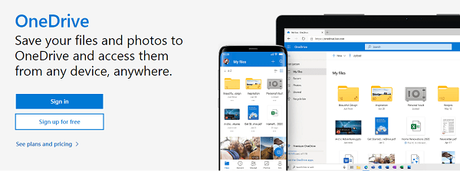 OneDrive-best dropbox alternative