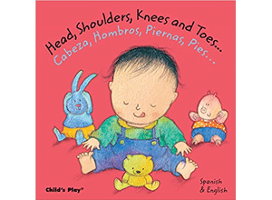 best bilingual baby books english spanish heads shoulders knees and toes