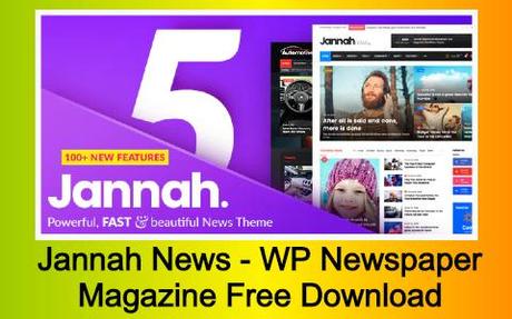 Jannah News - WP Newspaper Magazine News AMP BuddyPress Free Download