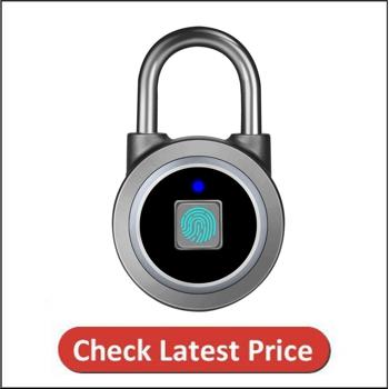 MEGAFEIS Bluetooth Lock Fingerprint Padlock