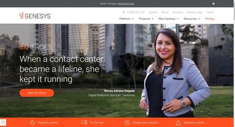 Genesys customer experience software
