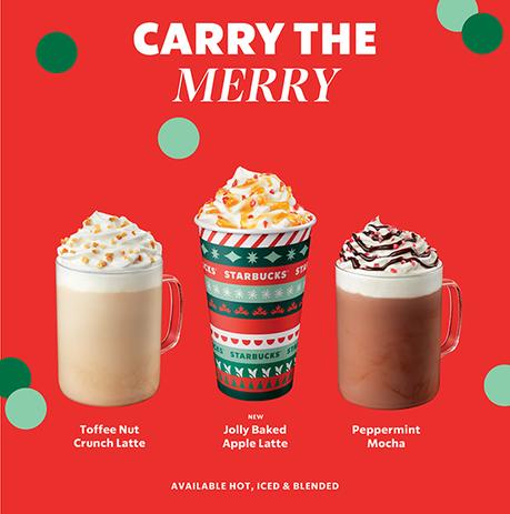 Merry Feasting & Gifting With Starbucks