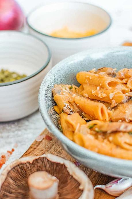 Vegan Mushroom Stroganoff