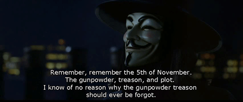Recreating the Movie – V For Vendetta