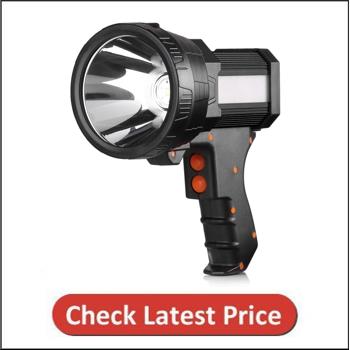 BUYSIGHT 6000 lumens Brightest Large Handheld Spotlight