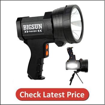 BIGSUN Q953 10000mAh LED Marine Handheld Spotlight