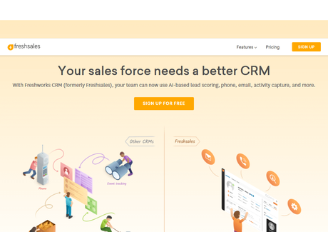 Freshsales User-friendly Customer Engagement Software to do Complex tasks