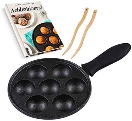 Best cast iron Aebleskiver pan: Upstreet