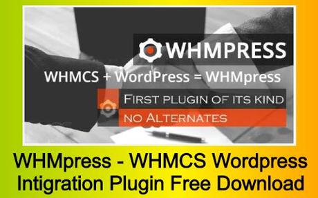 WHMpress - WHMCS WordPress Intigration WordPress Plugin Free Download