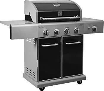 Kenmore PG-40409SOLB Outdoor Patio 4 Burner Gas BBQ Propane Grill