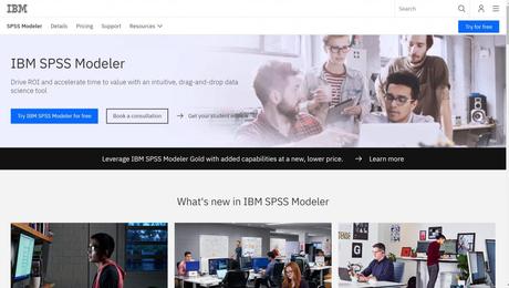 SPSS Modeler aanalytics software