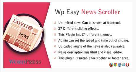 WordPress news plugin