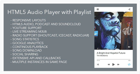 Modern Audio Player WordPress Plugin