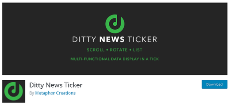 News ticker WordPress Plugins