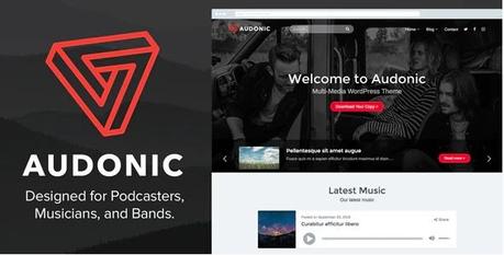  WordPress themes for Podcast